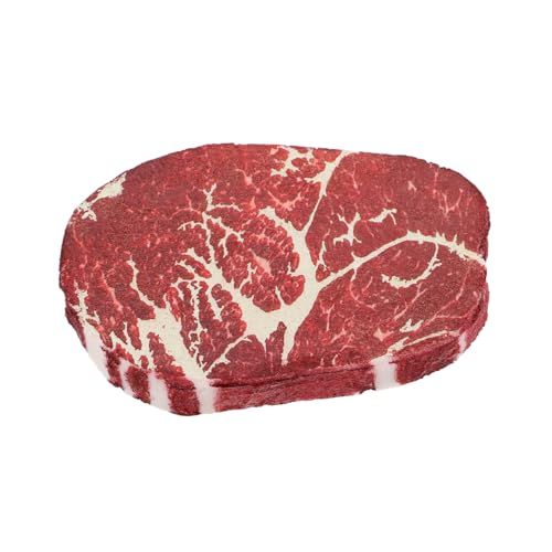GLSTOY Künstliches Rindfleisch in Premiumqualität Für Fotoshootings Im Restaurant Realistisches Steakmodell Zur Dekoration von GLSTOY