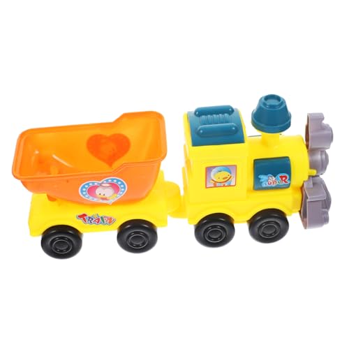 GLSTOY Strandspielzeug-Set Für Kinder 1 Set Mit Cartoon-Zug Und Lebendigen Farben Leicht Zu Reinigen Zum Spielen Zufällige Farbe von GLSTOY