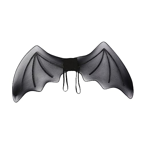 GLSTOY Wings Halloween Jungs Halloween Kostü Schwarze Fledermausflügel Cosplay Accessoire Für Halloween Party Ideal Für Kostümpartys Und Karneval Perfekt Für Gruselfeste Und von GLSTOY