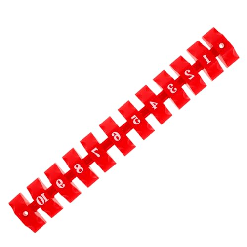 GLSTOY Verbesserte Tischfußball Fußball Punktezähler Rot Scoring Unit Gerät Schreibtisch Spiel Zubehör GLSTOY Verbesserte Tischfußball Fußball Punktezähler Rot Scoring Unit Gerät Schreibtisch Spiel Zubehör von GLSTOY