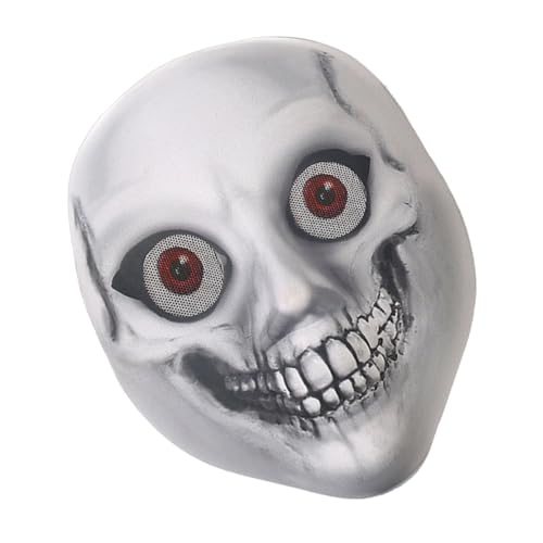 GLSTOY Totenkopfmaske, Halloween Kostümmaske, Halloween Maske Für Erwachsene, Horrormaske Mit Gruseligem Gesicht, Maskenmaske, Gruselige Halloween Maske, Halloween Masken, Requisiten, von GLSTOY