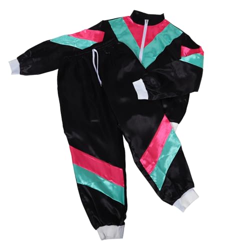 GLSTOY Unisex Kostüm Für Mädchen Performance Outfit Retro Trainingsanzug Drei Farben Für Partys Wettbewerbe Und Themenveranstaltungen GLSTOY Unisex Kostüm Für Mädchen Performance Outfit Retro Trainingsanzug Drei Farben Für Partys Wettbewerbe Und Themenveranstaltungen von GLSTOY