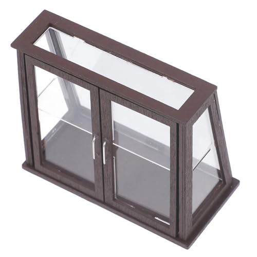 GLSTOY Vitrine Modell Miniatur Bäckerei Kuchenschrank Mini Zubehör Mini Ladenschrank Schiebetürschrank Modell Puppenhaus Zubehör Miniatur Möbel Mini Dessertschrank GLSTOY Vitrine Modell Miniatur Bäckerei Kuchenschrank Mini Zubehör Mini Ladenschrank Schiebetürschrank Modell Puppenhaus Zubehör Miniatur Möbel Mini Dessertschrank von GLSTOY