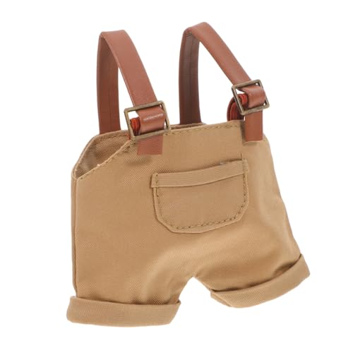 GLSTOY Weiche Baumwoll Doll Overall Puppenkleidung Wechselbare Baumwoll Overalls Für Kuscheltiere Puppenmode Zubehör Spielzeugkleidung von GLSTOY