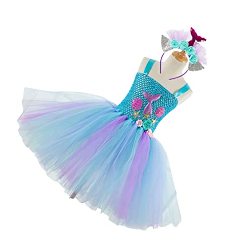 GLSTOY Meerjungfrau-prinzessin-kostüm Tutu-rock Für Jungen Und Mädchen -kleid GLSTOY Meerjungfrau-prinzessin-kostüm Tutu-rock Für Jungen Und Mädchen -kleid von GLSTOY