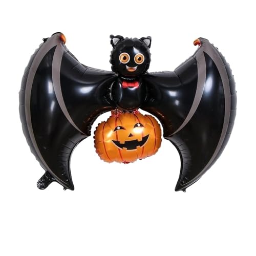 1 stücke Halloween Bat Kürbis Dekoration Ballon Foto Prop for Neue Jahr Geburtstag Party Horror Szene Decor Spooky Festliche Geschenk(Style 1) von GLSZNQO