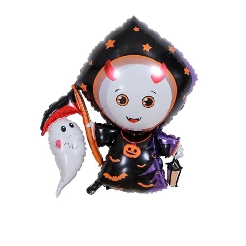 1 stücke Halloween Bat Kürbis Dekoration Ballon Foto Prop for Neue Jahr Geburtstag Party Horror Szene Decor Spooky Festliche Geschenk(Style 2) von GLSZNQO