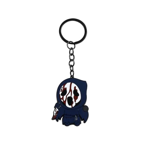 1PC Anime Weihnachten Horror Nacht Cartoon Kettensäge Horror Clown Horror Halloween Schlüsselanhänger(KC1229) von GLSZNQO
