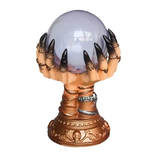 2025 Halloween Glowing Halloween Kristall Ball Deluxe Celestial Kristall Ball Kreative Finger Plasma Ball Spooky Home Decor von GLSZNQO