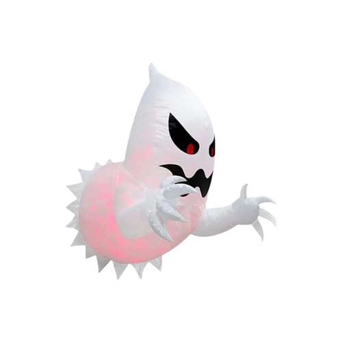 GLSZNQO Aufblasbare Halloween-Dekorationen, gruseliger Fliegender Geist, Tischdekoration, Geister-Ornamente for Halloween-Partys, drinnen und draußen, Hof von GLSZNQO