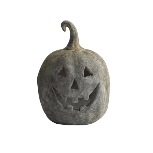 GLSZNQO Halloween Dekorationen-Harz Kürbis Laterne Outdoor Indoor-Niedliche Halloween Bauernhaus Herbst Festival Dekoration Für(I) von GLSZNQO