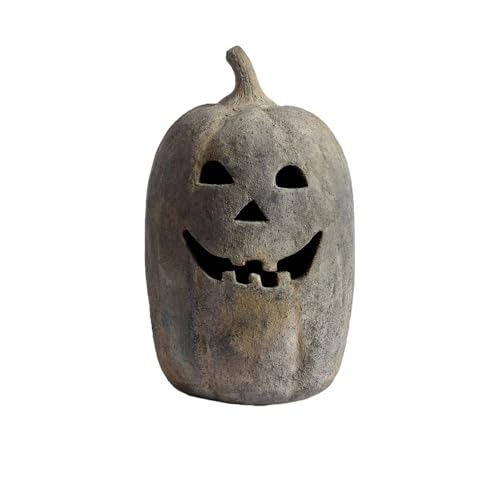 GLSZNQO Halloween Dekorationen-Harz Kürbis Laterne Outdoor Indoor-Niedliche Halloween Bauernhaus Herbst Festival Dekoration Für(J) von GLSZNQO