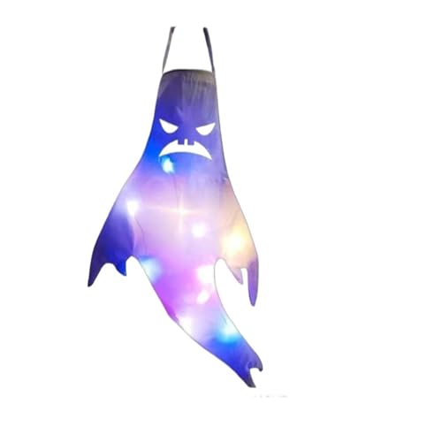 Hängender Geist, Halloween, LED-Leuchtgeist, Kindergeschenk, Gruselige Party-Requisiten, for Zuhause, im Freien, for die Bar, for Aufhängen, Dekorationen(A-003) von GLSZNQO