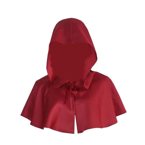 Halloween-Umhang, mittelalterlicher Zauberumhang, Cosplay-Requisiten, Kostüme, Kinder, Erwachsene, Film- und Fernsehaufführungen, Dekorationsrequisiten von GLSZNQO