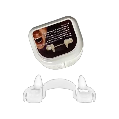 Halloween Vampir Zombie Zähne Ball Party Dress up Cosplay Requisiten(1pc) von GLSZNQO