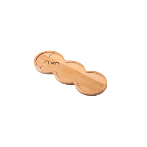 Seifenspender-Tablett aus Holz, mehrere Formen, Bambus, Holzhalter, Topftablett, Heimdekoration, Gartenbedarf, Fotografie-Requisiten, Untersetzer(20) von GLSZNQO