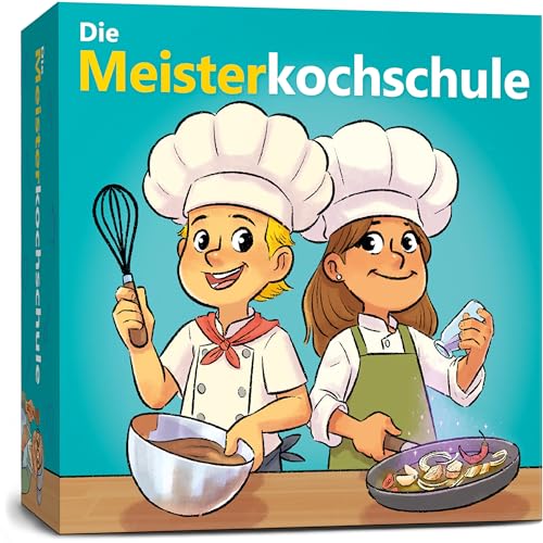 GLÜCKSWOLKE Spiele - Die Meisterkochschule I Kochspiel für Kinder ab 3, 4, 5, 6 Jahre I Spielküche zum Mitnehmen I Montessori Spielzeug I Erlebnis - Kinderküche I Geschenk für Junge und Mädchen GLÜCKSWOLKE Spiele - Die Meisterkochschule I Kochspiel für Kinder ab 3, 4, 5, 6 Jahre I Spielküche zum Mitnehmen I Montessori Spielzeug I Erlebnis - Kinderküche I Geschenk für Junge und Mädchen von GLÜCKSWOLKE