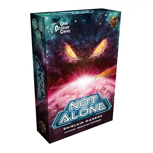 GM Games GDM - Not Alone - Brettspiel - Strategy and Deduction Game - von 2 bis 7 Spielern - ab 10 Jahren - 45 Min. von GM Games