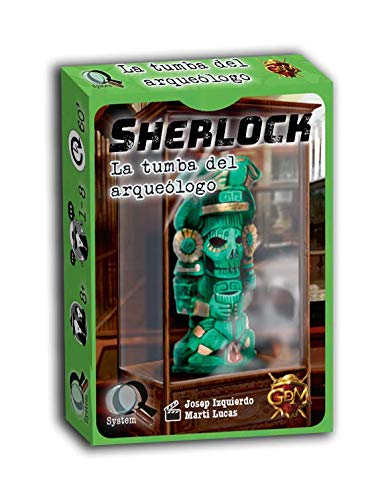 GM Games GDM - Sherlock: Das Grab des Archäologen Serie Q1- Brettspiel - Medium Deduction Game - Von 1 bis 8 Spieler - Ab 8 Jahren. 60 min. GM Games GDM - Sherlock: Das Grab des Archäologen Serie Q1- Brettspiel - Medium Deduction Game - Von 1 bis 8 Spieler - Ab 8 Jahren. 60 min. von GM Games