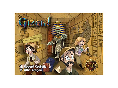 GM Games-Mumia Gizeh, Kartenspiel (GDM Games GDM2077) von GM Games
