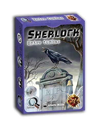 GM Games - Sherlock: Unter den Gräbern Forschungsspiel, Orange (GDM Games GDM2094), ab 10 Jahren von GM Games