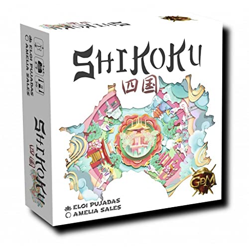 Shikoku Karten-Set mit Tischplatte, Weiß (GDM GDM128) von Gdm Games