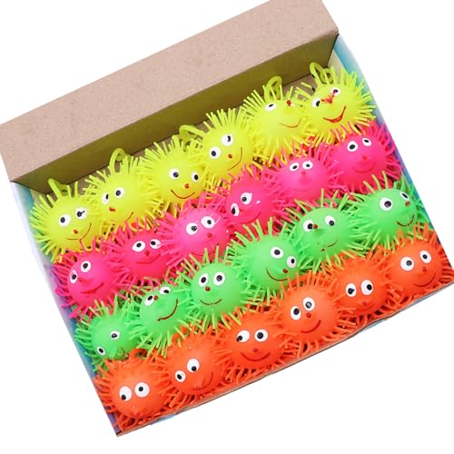 24 Prozent LED Glühen Bälle Valentinstagskarte Für Kinder Klassenzimmer Sensorischer Stress Reduzieren Hüpfbälle Für Jungen Und Mädchen von GMBYLBY