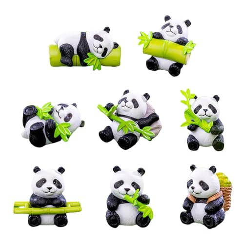 8pcs Panda Cake Toppers Miniatur Tierfiguren Für Partydekorationen Und Gartenstopf Hosen Landschaft Ornamente 8pcs Panda Cake Toppers Miniatur Tierfiguren Für Partydekorationen Und Gartenstopf Hosen Landschaft Ornamente von GMBYLBY