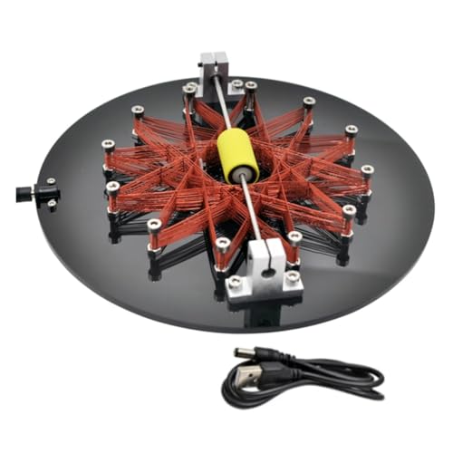 Acryl- und Metall-Sternspulen-Motor, elektromagnetisch, für experimentelle FreeEnergy-Brushless-Induktion Acryl- und Metall-Sternspulen-Motor, elektromagnetisch, für experimentelle FreeEnergy-Brushless-Induktion von GMBYLBY