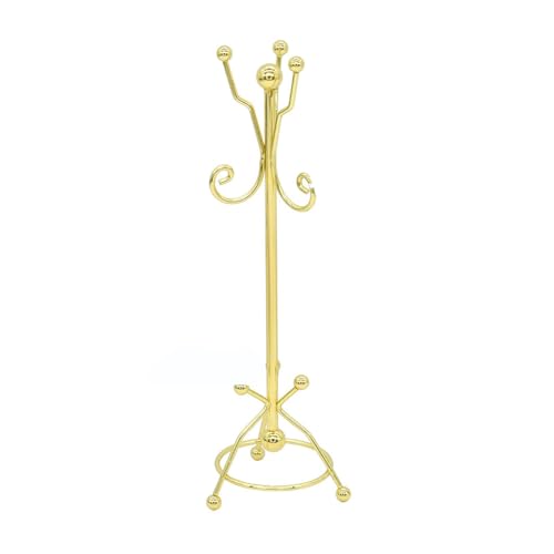 Dolls House Coat Rack Realistic Dollhouses Hat Stand Realistic Play Realistic 1:12 Modell Größe Spielzeug von GMBYLBY