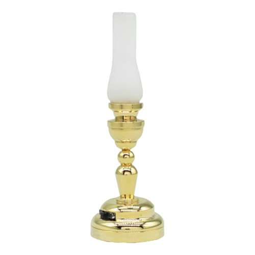 Dolls House Tischlampe Model Möbelmodell Zubehör Teenager Mädchen Für 1:12 Dollhouses Wohnzimmer Dekorationen von GMBYLBY