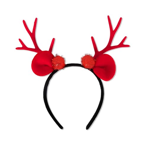 Erwachsene Teenager Weihnachts Stirnband Rentiergeweihte Form Haar Hoop Carnivals Party Kopfstück Prom Party Cosplay Requisiten Weihnachts Stirnbänder Für Erwachsene Stirnbänder Für Frauen Bulk von GMBYLBY