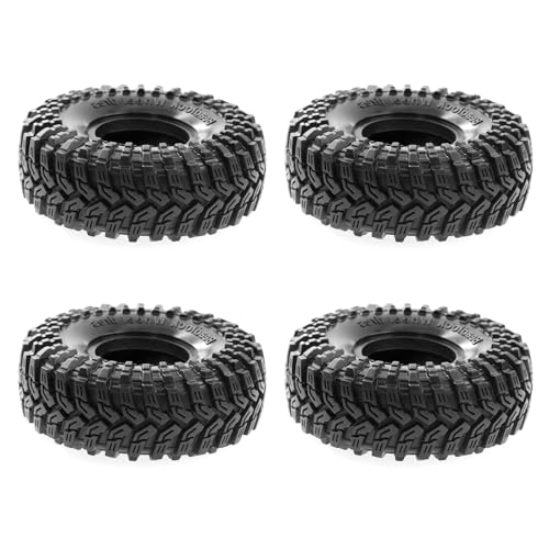 GMBYLBY 1/10 Radreifen Gummi Radversorgung Für Autospielzeug Fernbedienung Crawlers Modellauto Gummi Rad Teile von GMBYLBY