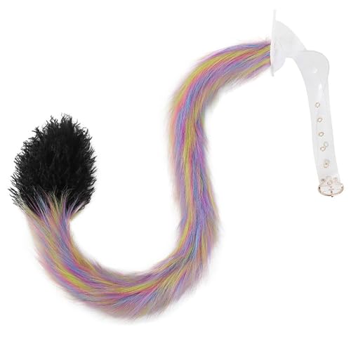 GMBYLBY 100 cm langer Plüschschwanz, Tierkostüm, Zubehör für Halloween, Weihnachten, Partys, Tierschwanz-Kostüm für Kinder und Erwachsene GMBYLBY 100 cm langer Plüschschwanz, Tierkostüm, Zubehör für Halloween, Weihnachten, Partys, Tierschwanz-Kostüm für Kinder und Erwachsene von GMBYLBY