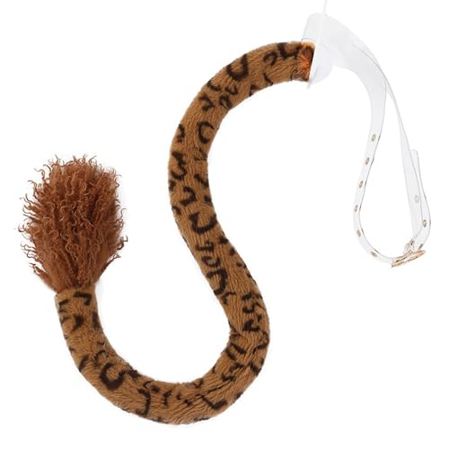 GMBYLBY 100 cm langer Plüschschwanz, Tierkostüm, Zubehör für Halloween, Weihnachten, Partys, Tierschwanz-Kostüm für Kinder und Erwachsene GMBYLBY 100 cm langer Plüschschwanz, Tierkostüm, Zubehör für Halloween, Weihnachten, Partys, Tierschwanz-Kostüm für Kinder und Erwachsene von GMBYLBY