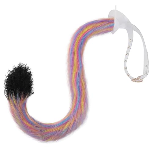 GMBYLBY 100 cm langer Plüschschwanz, Tierkostüm, Zubehör für Halloween, Weihnachten, Partys, Tierschwanz-Kostüm für Kinder und Erwachsene GMBYLBY 100 cm langer Plüschschwanz, Tierkostüm, Zubehör für Halloween, Weihnachten, Partys, Tierschwanz-Kostüm für Kinder und Erwachsene von GMBYLBY
