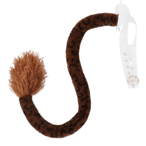 GMBYLBY 100 cm langer Plüschschwanz, Tierkostüm, Zubehör für Halloween, Weihnachten, Partys, Tierschwanz-Kostüm für Kinder und Erwachsene GMBYLBY 100 cm langer Plüschschwanz, Tierkostüm, Zubehör für Halloween, Weihnachten, Partys, Tierschwanz-Kostüm für Kinder und Erwachsene von GMBYLBY