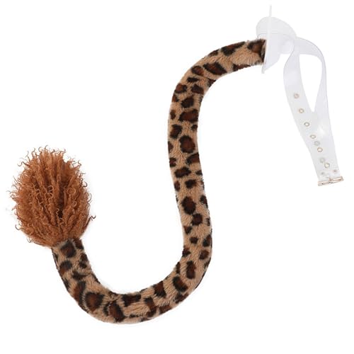 GMBYLBY 100 cm langer Plüschschwanz, Tierkostüm, Zubehör für Halloween, Weihnachten, Partys, Tierschwanz-Kostüm für Kinder und Erwachsene GMBYLBY 100 cm langer Plüschschwanz, Tierkostüm, Zubehör für Halloween, Weihnachten, Partys, Tierschwanz-Kostüm für Kinder und Erwachsene von GMBYLBY