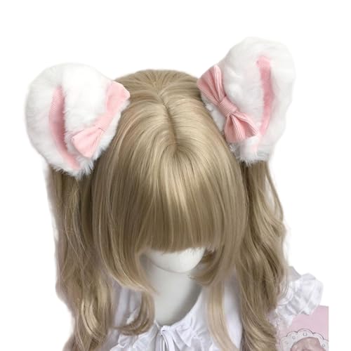 GMBYLBY 2000er Jahre Trend Pelzige Katzen Ohrhaarclip Für Cosplay Und Themenpartys Kopfstücke Für Fotostudio Foto Requisiten von GMBYLBY