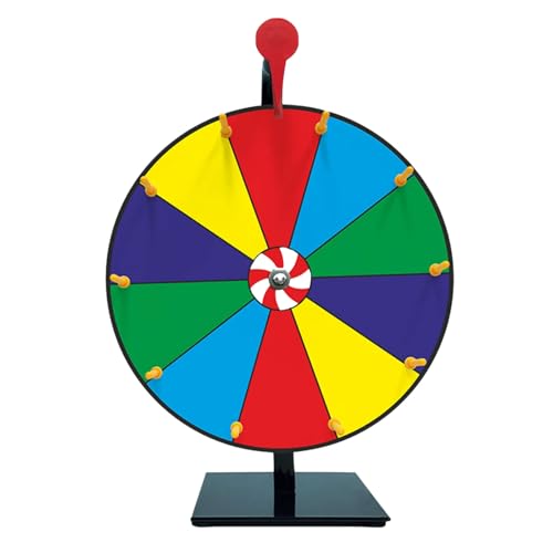 GMBYLBY 30 Cm/40 Cm/50 cm Farbenfrohe Trockenlöscher Preis Erlöser Lotterie Aktivität Turntable Spinner Preis des Vermögens von GMBYLBY