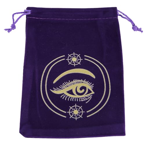 GMBYLBY Brettspielkarten Zeichnungsstrings Bag Tarot Karten Velvets Bag Schmuckbeutel Oracles Karten Organisatoren Hexenversorgungen Vorräte von GMBYLBY