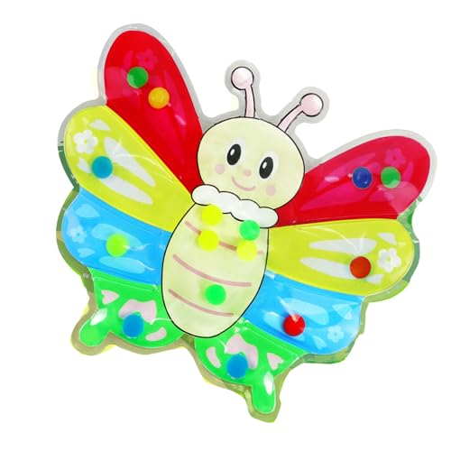 GMBYLBY Butterfly Farbfarben Passende Sensorische Presse Und Squeeze Spielzeug Für Kleinkind Fine Motor Skill Development Kinder Reisespielzeug Reisen Spielzeug von GMBYLBY