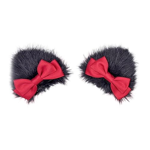 GMBYLBY Catgirl-Kostüm mit pelzigen Kätzchen-Ohren, Schwanz, Halloween, Tier, Cosplay, Zubehör für Damen, Mädchen, Maskerade, Halloween, Geburtstag GMBYLBY Catgirl-Kostüm mit pelzigen Kätzchen-Ohren, Schwanz, Halloween, Tier, Cosplay, Zubehör für Damen, Mädchen, Maskerade, Halloween, Geburtstag von GMBYLBY