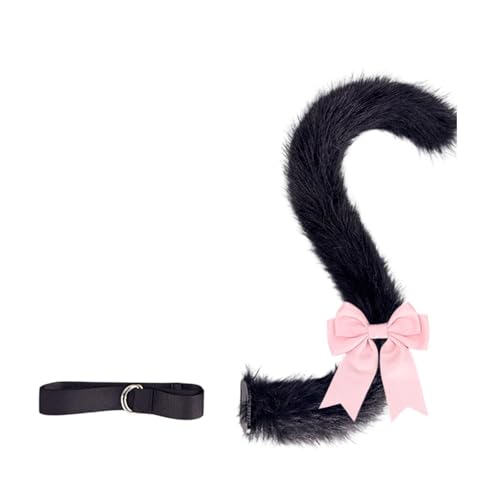 GMBYLBY Catgirl-Kostüm mit pelzigen Kätzchen-Ohren, Schwanz, Halloween, Tier, Cosplay, Zubehör für Damen, Mädchen, Maskerade, Halloween, Geburtstag GMBYLBY Catgirl-Kostüm mit pelzigen Kätzchen-Ohren, Schwanz, Halloween, Tier, Cosplay, Zubehör für Damen, Mädchen, Maskerade, Halloween, Geburtstag von GMBYLBY