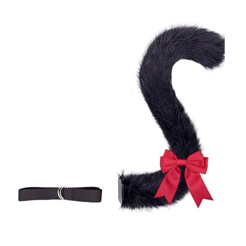 GMBYLBY Catgirl-Kostüm mit pelzigen Kätzchen-Ohren, Schwanz, Halloween, Tier, Cosplay, Zubehör für Damen, Mädchen, Maskerade, Halloween, Geburtstag GMBYLBY Catgirl-Kostüm mit pelzigen Kätzchen-Ohren, Schwanz, Halloween, Tier, Cosplay, Zubehör für Damen, Mädchen, Maskerade, Halloween, Geburtstag von GMBYLBY