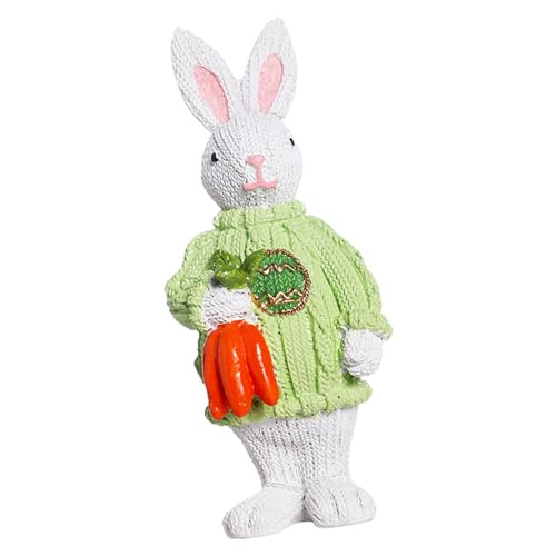 GMBYLBY Fröhliche Harzhasen Schöne Schreibtisch Harz Tiermodell Sicheres Harzspielzeug Zarte Puppen Für Fangeschenke Für Kinder Freund von GMBYLBY