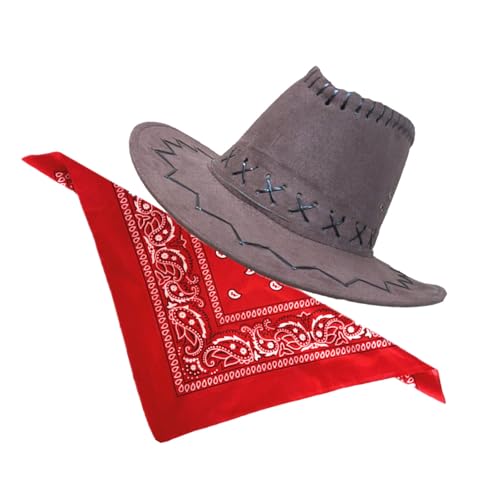 GMBYLBY Halloween Cow Boy Koostüm 2pcs Cosplay Dress Up Partys BühnuffÜhrungs Western Kuh Junge Outfits Für Kinder Erwachsene von GMBYLBY