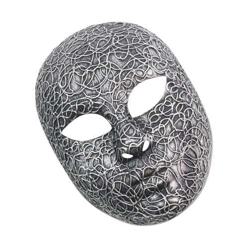 GMBYLBY Halloween-Maskerade, Totenkopf, Vollgesicht, Karneval, gruseliges Skelett, Karneval, Cosplay, Party-Requisiten, gruselig, Halloween, Cosplay von GMBYLBY