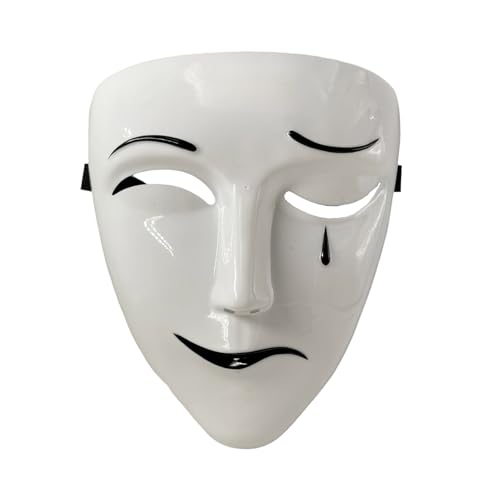 GMBYLBY Heaven Official's Blessing Party Tians Guan Ci Fus Lächeln Und Tränen Maske Halloween Cosplay Kostüm von GMBYLBY