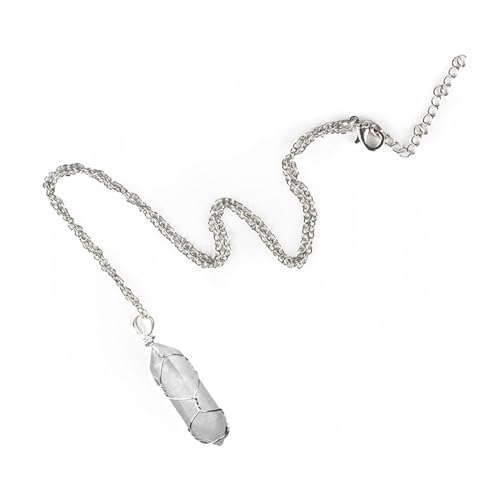 GMBYLBY Heilende Kristallpendelland Halsketten Spitzer Steinbrand Halskette Spirituelle Edelsteine Anhänger Schmuck Für Frauen Mädchen Kristall Anhänger Halskette Ausbalancieren Schmuck GMBYLBY Heilende Kristallpendelland Halsketten Spitzer Steinbrand Halskette Spirituelle Edelsteine Anhänger Schmuck Für Frauen Mädchen Kristall Anhänger Halskette Ausbalancieren Schmuck von GMBYLBY